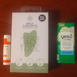 Jade tool, yes 2 cucumbers eye, elevate orange pow